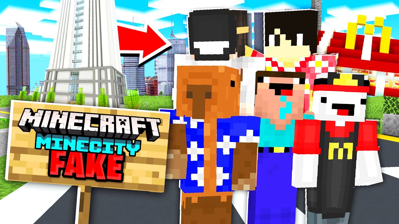 AM INTRAT PE MINECITY FAKE ! 🤣