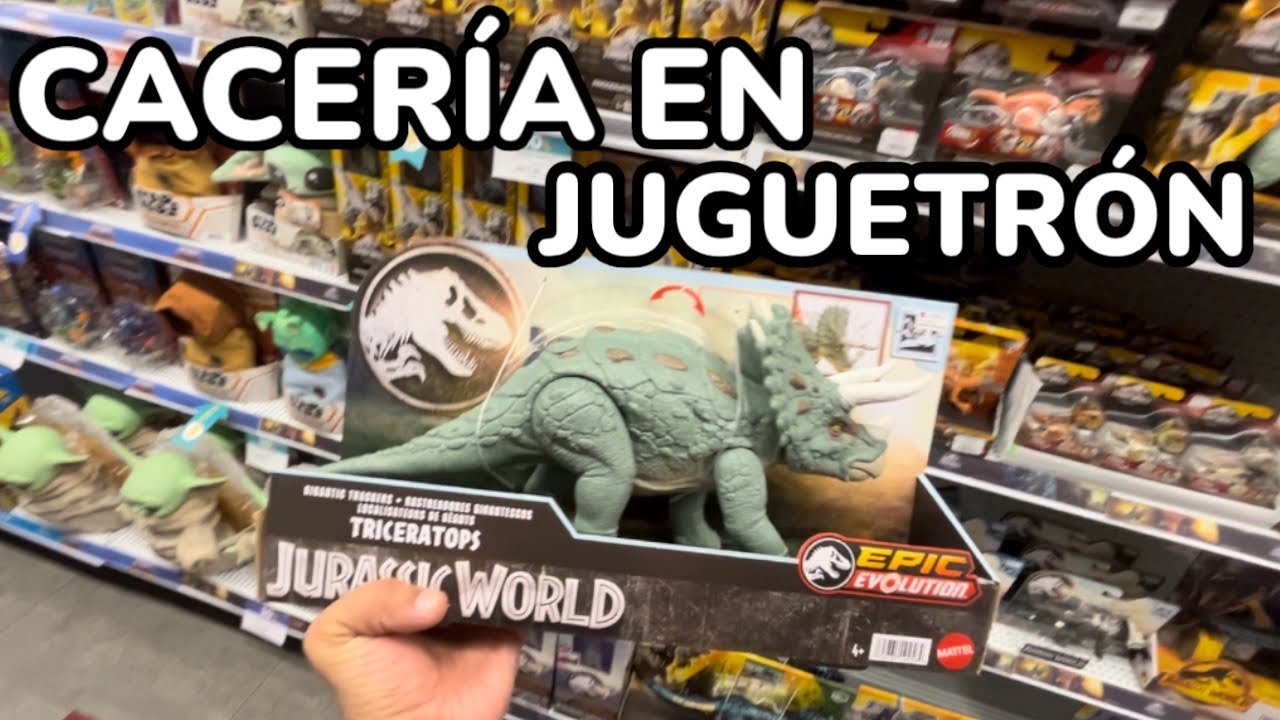 Por fin compré dinosaurios Epic Evolution en Juguetron