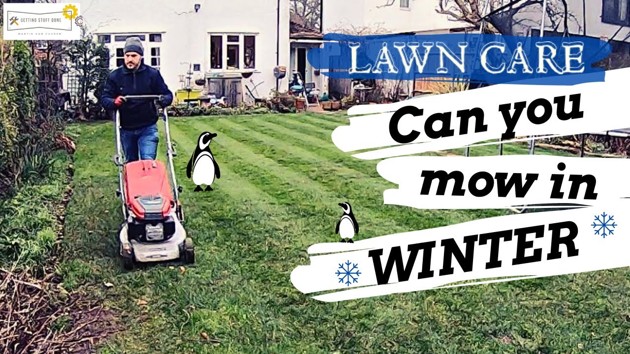 CAN YOU MOW IN WINTER (Lawn Care)