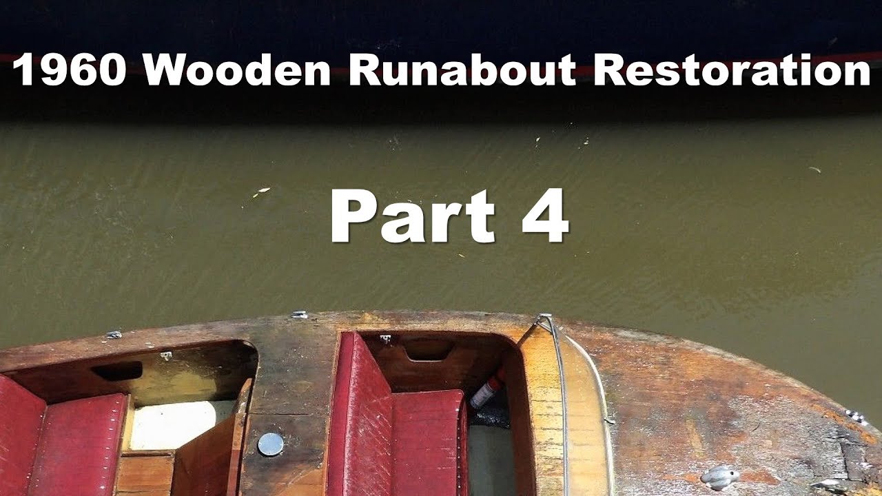1960 Wooden Runabout Restoration - Part 4 Cold Moulded Hull Repairs