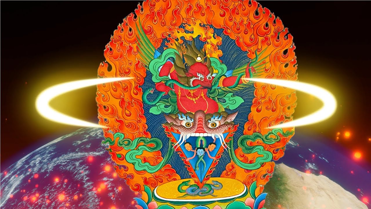 [1 Hour]🦅 The Powerful Garuda Mantra: Om Benza Garuda Dale Dale Hum Phet | Karura🦅