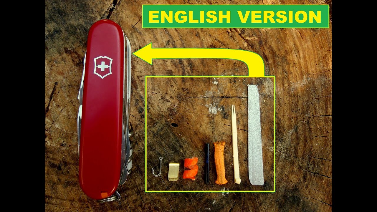 Swiss Champ:Extra Tools for Outdoor Tasks.(EN)