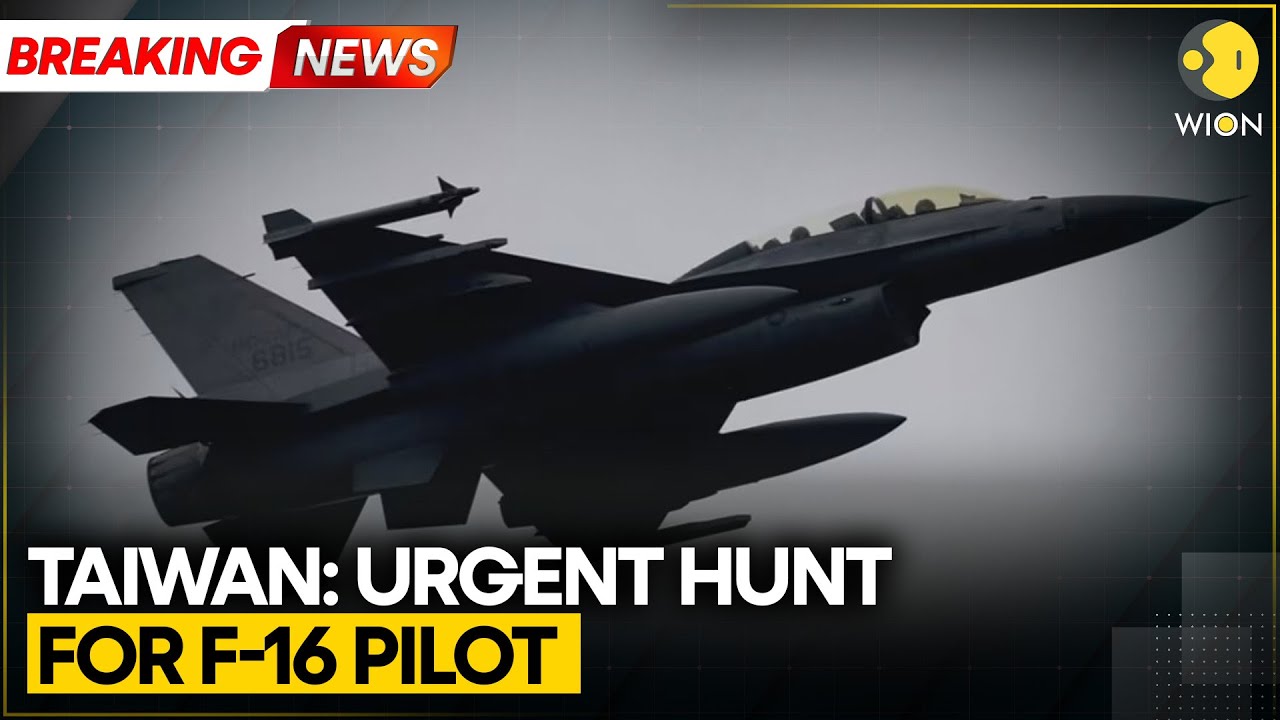 BREAKING: Taiwan Orders Urgent Hunt For Missing F-16 Pilot | WION News