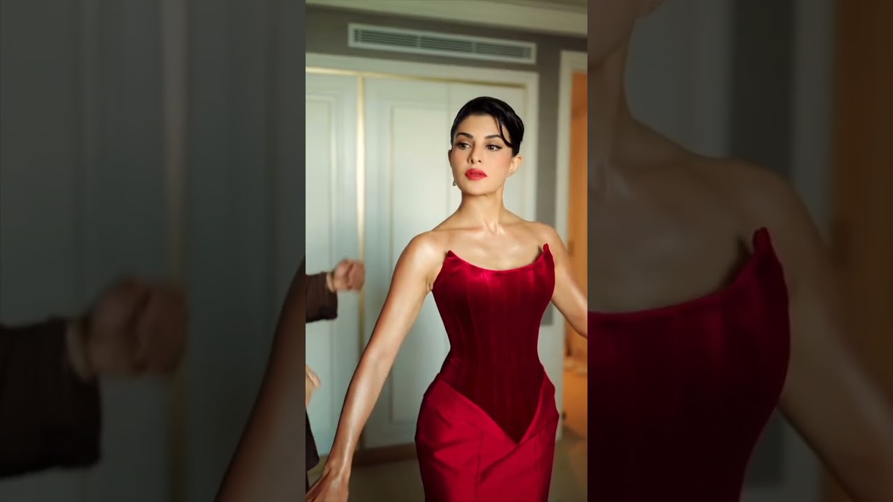 Serving glamour with every frame. Jacqueline at Cannes like never before ❤️&zwj;🔥❤️&zwj;🔥 #jaquelline