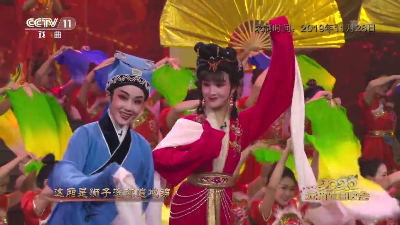 [2020元宵戏曲晚会]越剧《追鱼》 表演：陈敏娟 俞果|中华戏韵