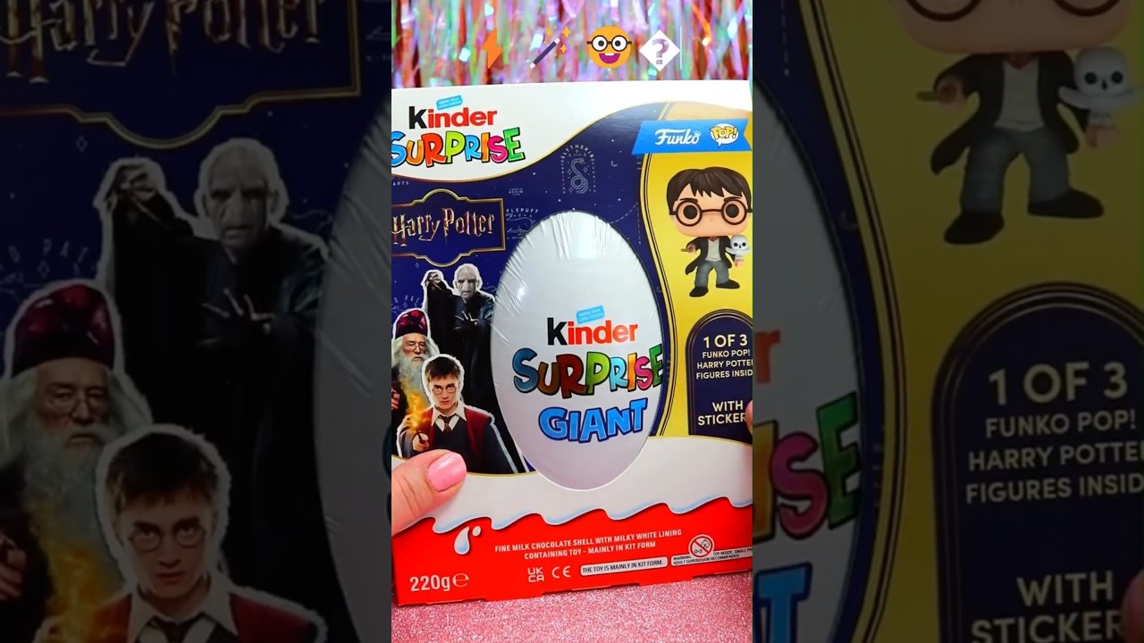 ASMR UNBOXING Harry Potter Chocolate Egg🪄 #shorts #asmr #harrypotter #chocolate #trending #asmrfood