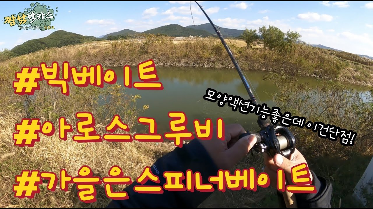 배스낚시 빅베이트 아로스 그루비 단점? 저가형 스피너베이트! #aros #groovy #스피너베이트 #둠샷 #써치독 #배스낚시 #bassfishing