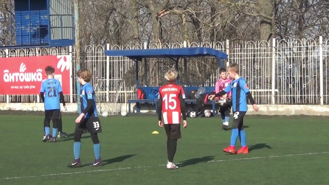 08.03.2026 Відрада 14:30 15 - ДЮФК «Атлетик» Бондаренко (А) VS 15 - ФК «Чорноморець» Лозовський 1