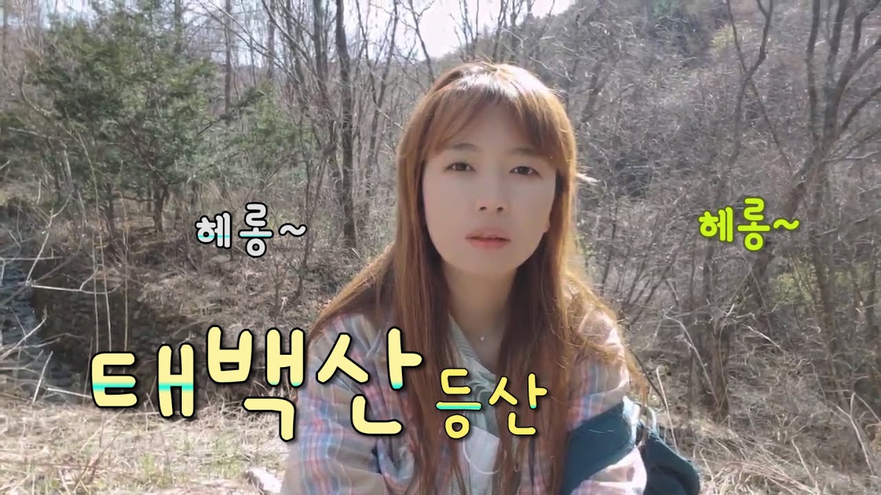 태백산등산(유일사주차장코스)