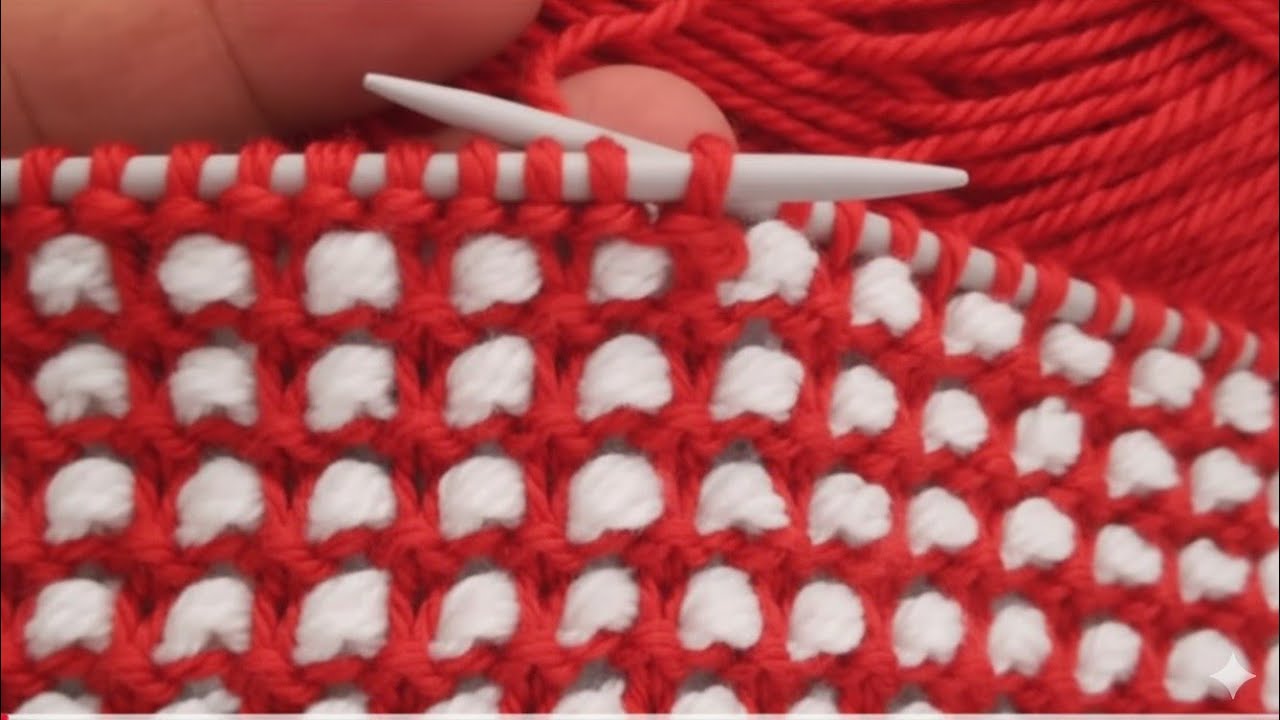2 रंग का शानदार स्वेटर डिजाइन/Two Colour Sweater Design/Double Colour knitting/Do Rang ka design