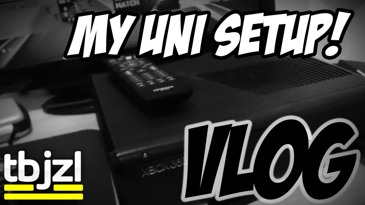 Tobjizzle Vlog - My University Setup!