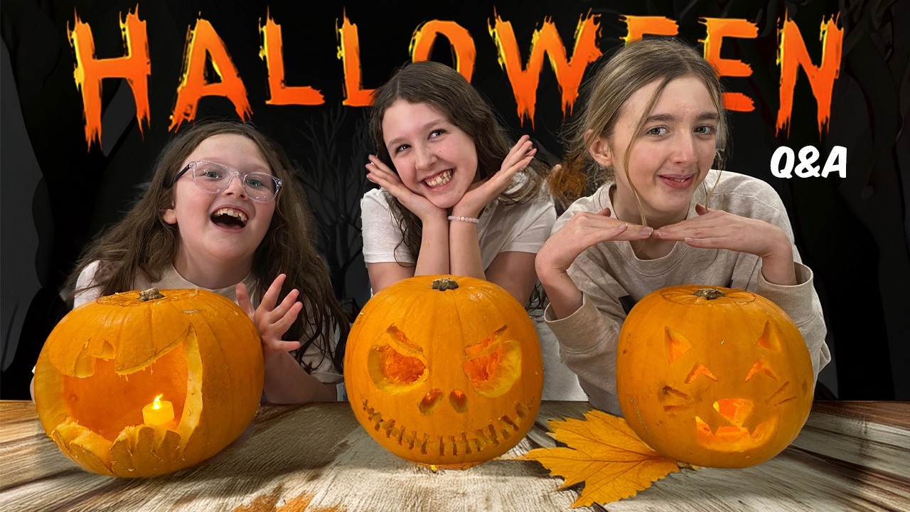 Ava Isla & Olivia Answer Your Questions Halloween Q&A