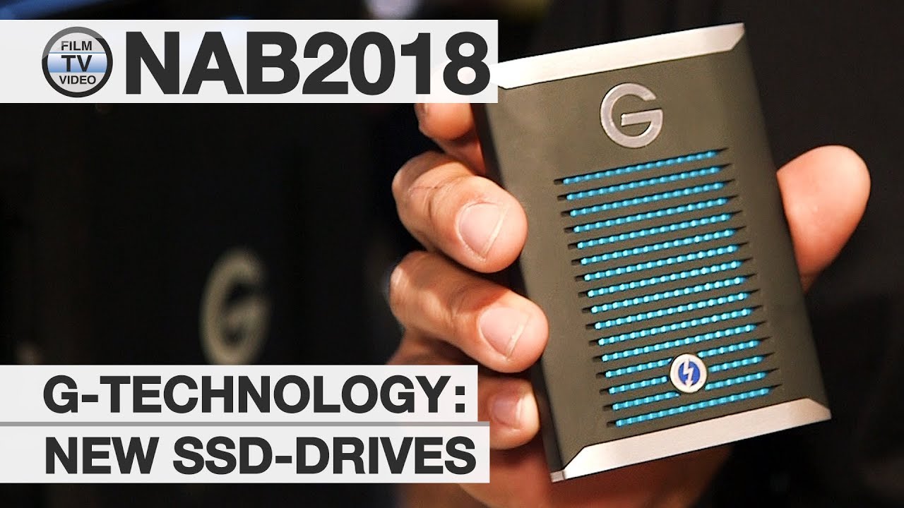 NAB2018: G-Technology &ndash; new SSD Drives