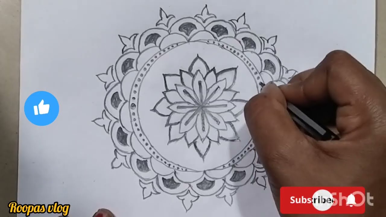 🙏amazing rangoli #viral #long #art