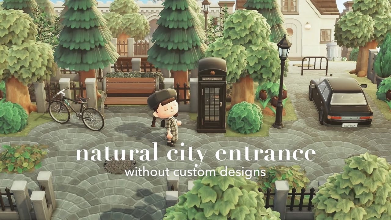 【あつ森】マイデザインを使わずにつくる島 エントランス | No Custom Designs Island Entrance | Animal Crossing New Horizons