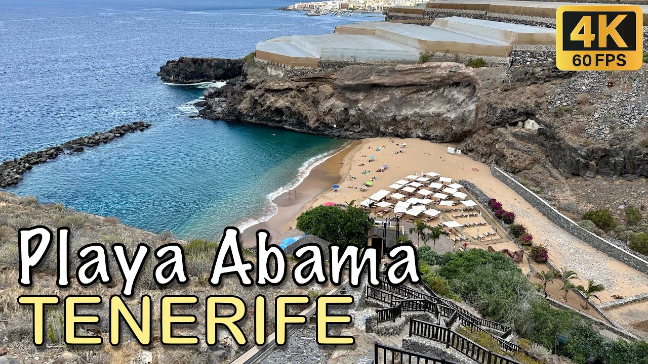 Tenerife - playa Abama 🏖️☀️🌊 4K HDR