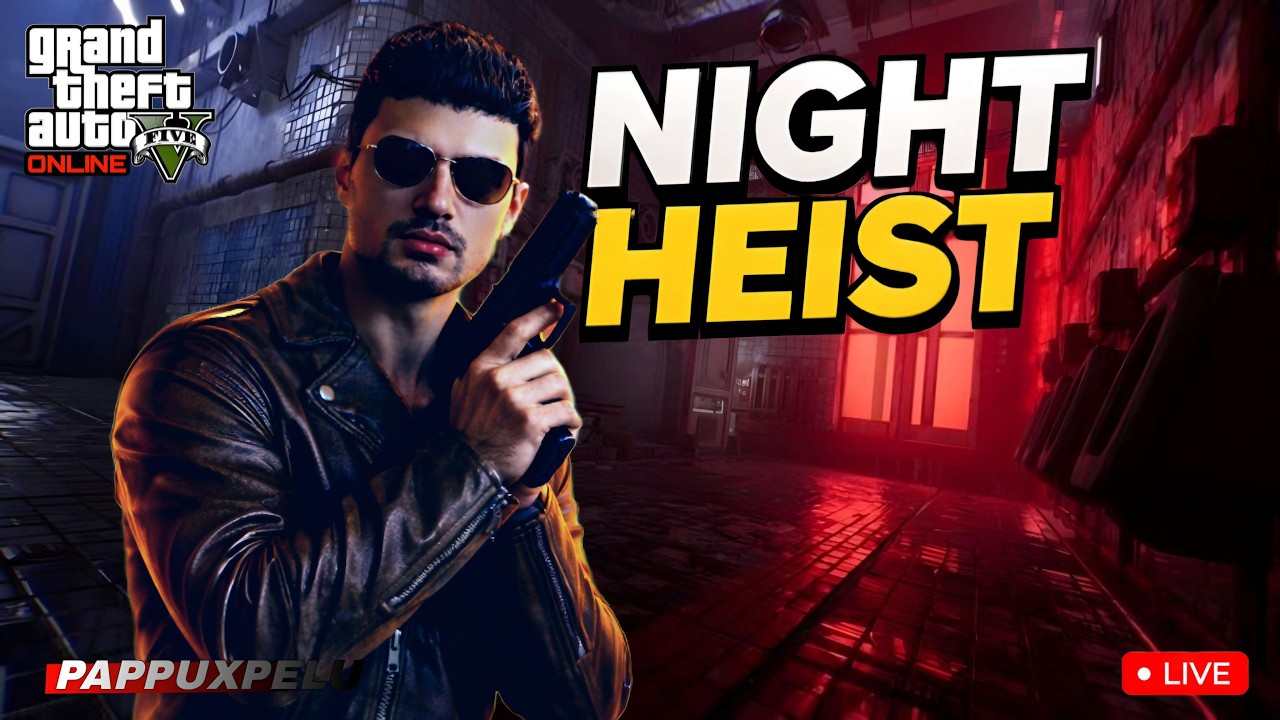 🔴 GTA 5 Online : Operation: Steal Everything 😈 | PAPPUxPELU PLAYZ #shortlive #gtaonline