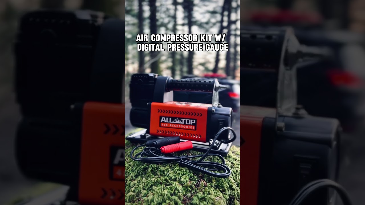 AllTop Air Compressor Kit with Digital Pressure Gauge #DIY #AirCompressor #shortsyoutube