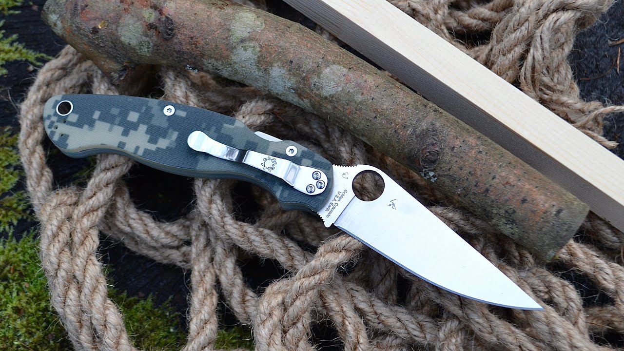 ЕДИНСТВЕННЫЙ тест Spyderco Military 2 / test