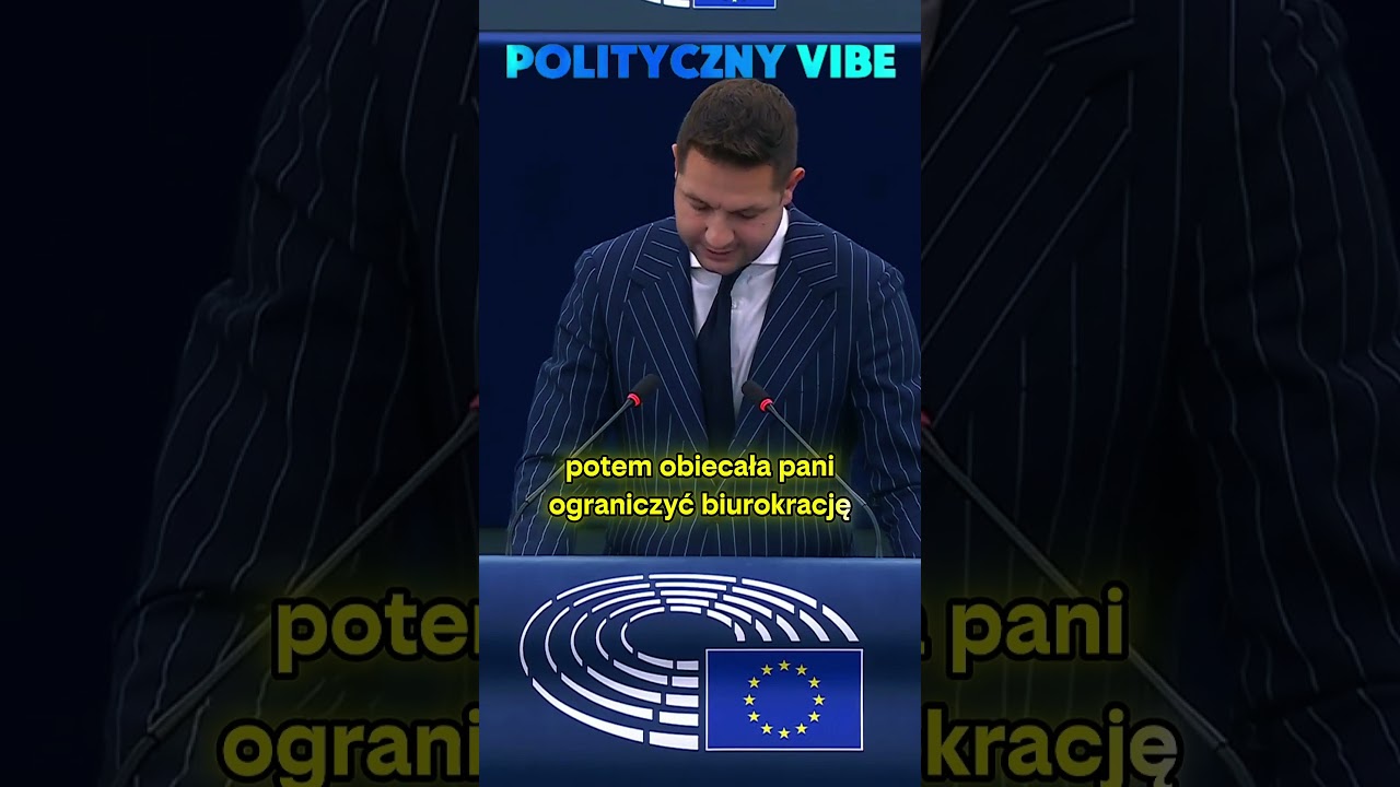 DER LAYEN NIEDOWIERZA! JAKI WYGARNIA JEJ PRAWDĘ PROSTO W TWARZ! #polska #polityka #polskapolityka