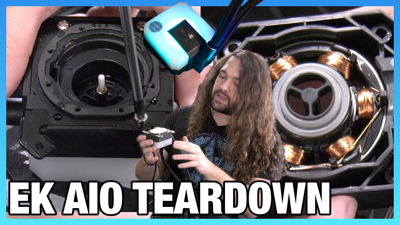EK AIO Tear-Down & Disassembly vs. Arctic Liquid Freezer II, NZXT Kraken X63