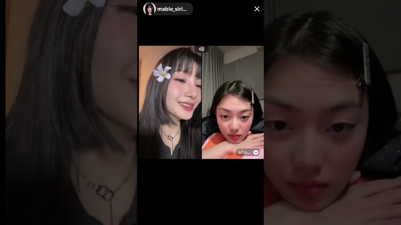 เมเบิ้ล & อาฮ๋วง & แป้งจี่ &ใหม่ ดาวิกา  Live TikTok 29.11.2025 #BleJie #arhoung #davikah