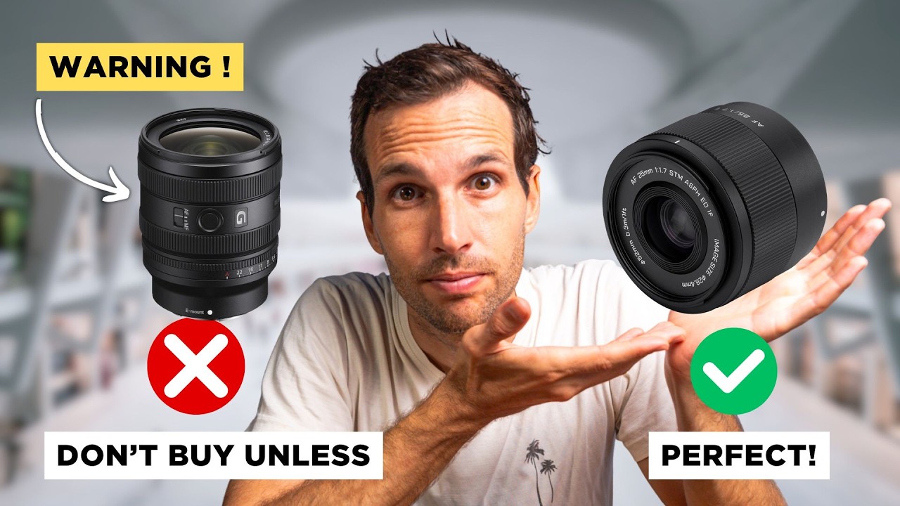The Only 3 Lenses I’d Buy for Sony (From Cheap to Pro)