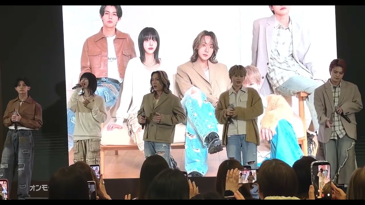 20260224 KaWangリリイベ 幕張新都心2部「キラキラ」#現役歌王japan #masaya #takuya #shin#juni #木本慎之介 