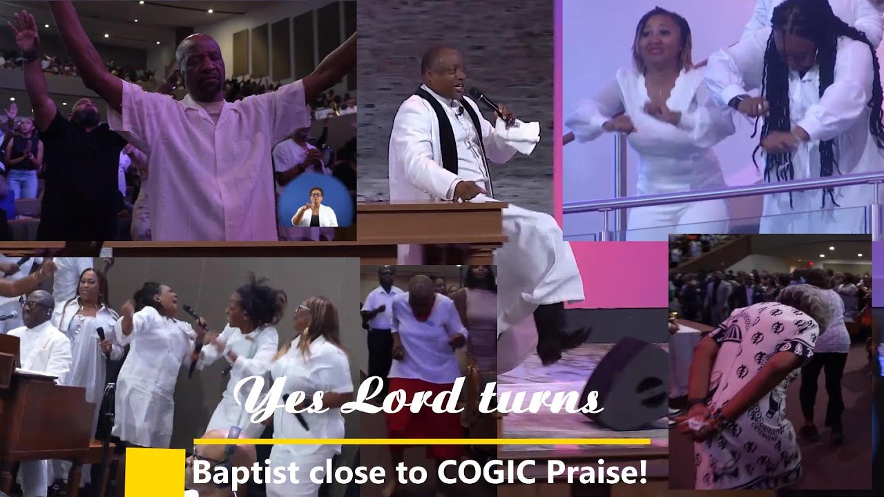 Yes Lord turns Baptist close into a COGIC Praise Break