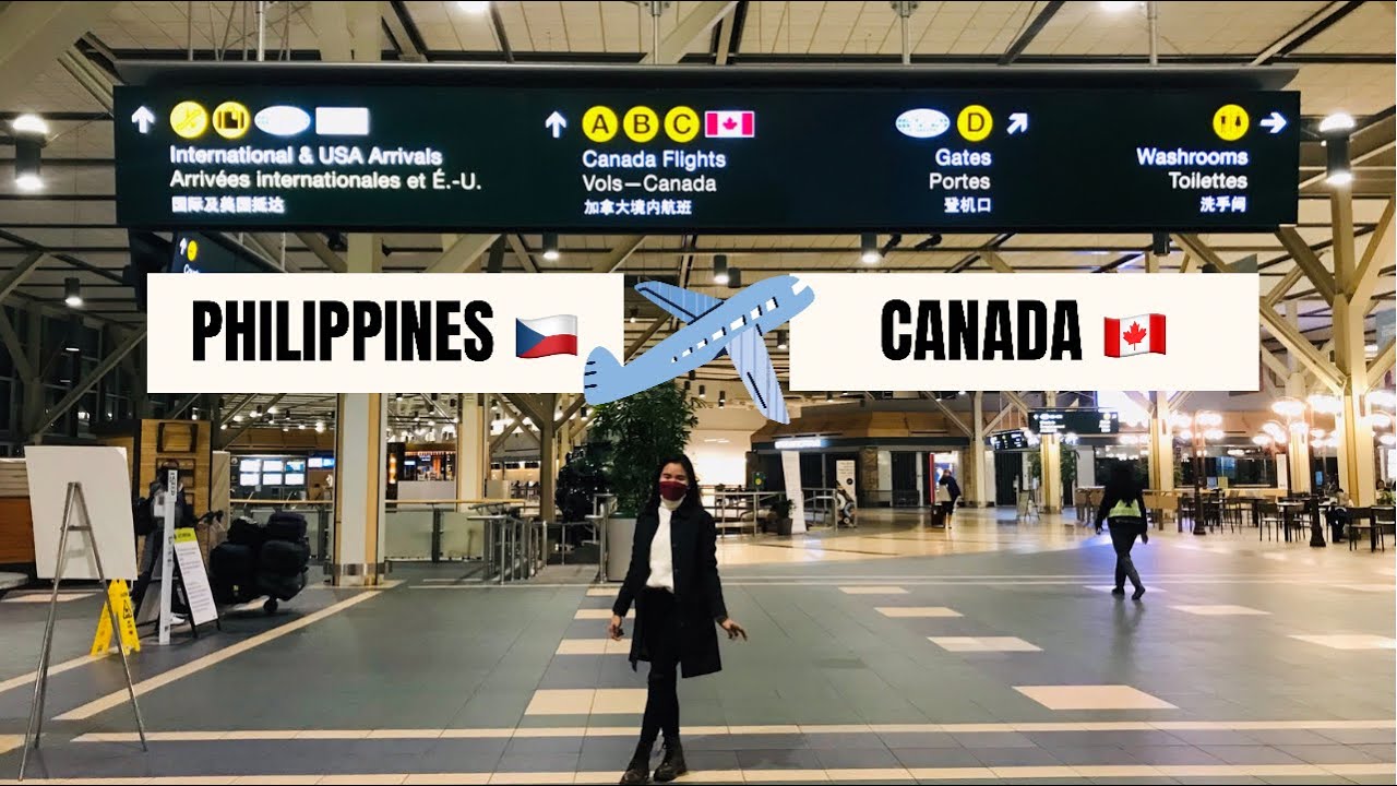 Travelling from Philippines to Canada | LifeInCanada | VLOG1 #canadatravel