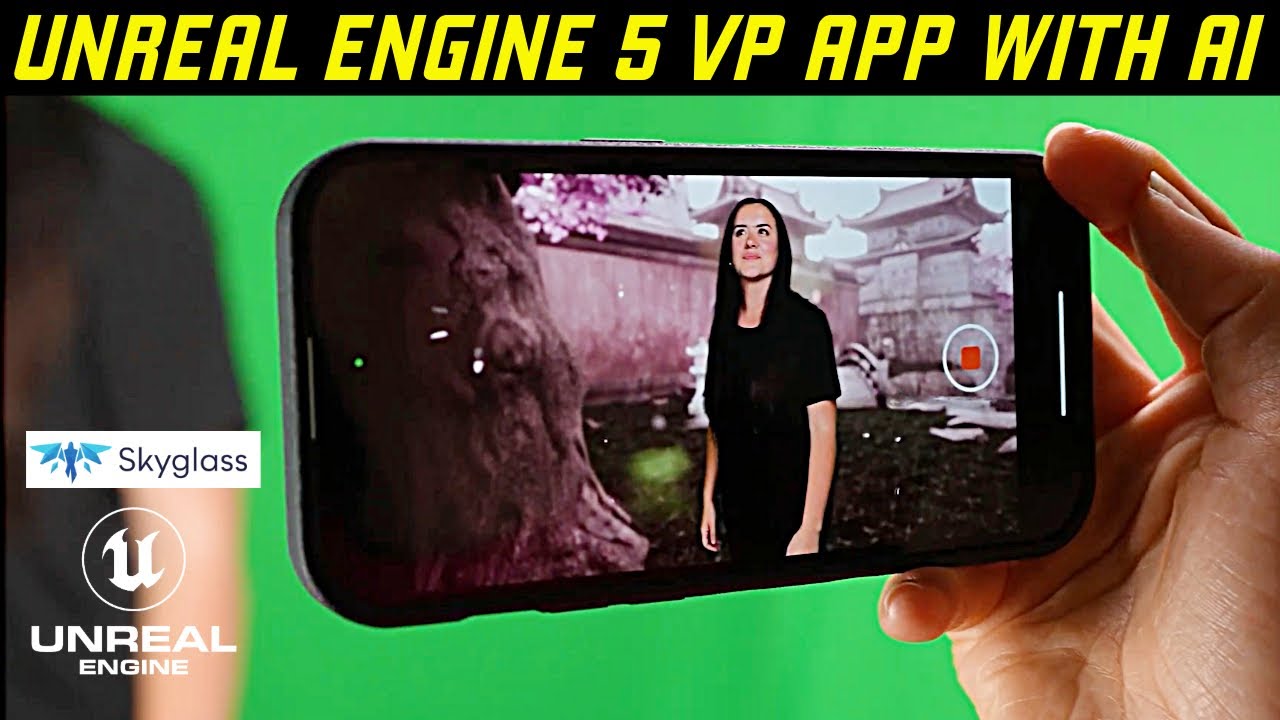 Приложение Unreal Engine 5 Skyglass Virtual Production с ИИ