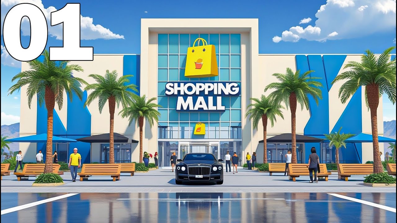 Starting My Own Shopping Mall 🏬 | Shopping Mall Manager Simulator #1