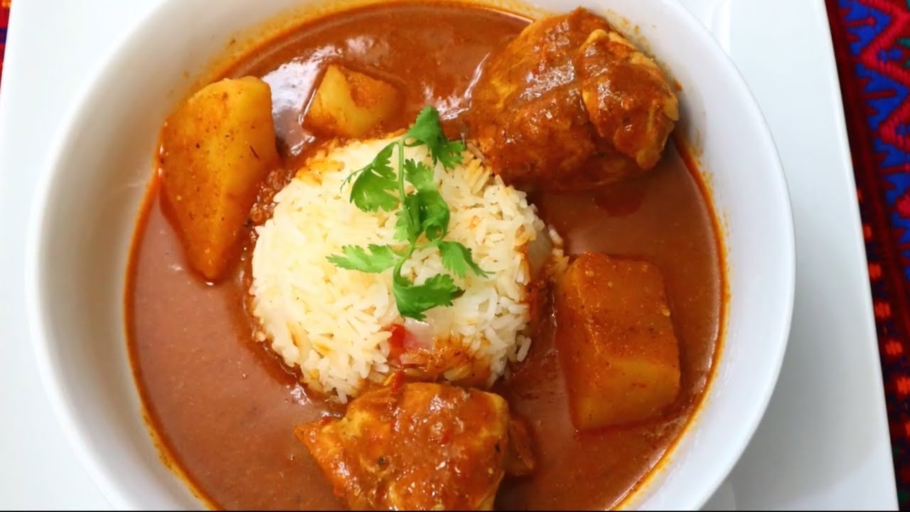 POLLO EN  PEPIAN GUATEMALTECO.🍗🍗🥣🍴🥄🍽🐓