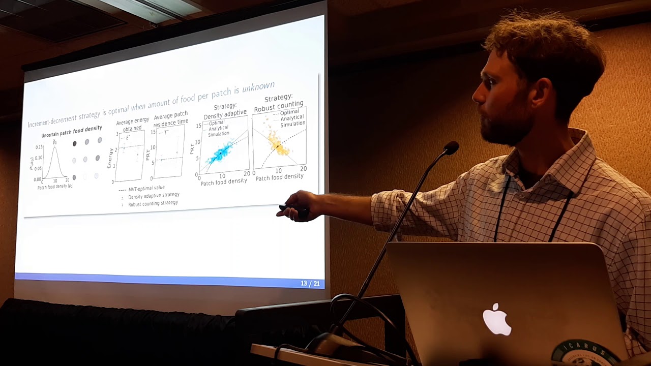 Cosyne 2020 - Workshop 1.8 - Jacob Davidson and Ahmed El Hady - Mechanistic theory of foraging