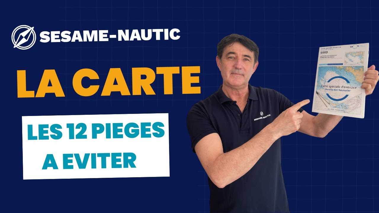les 12 pi&egrave;ges de la carte d'exercice et d'examen du permis hauturier (&agrave; conna&icirc;tre absolument!).