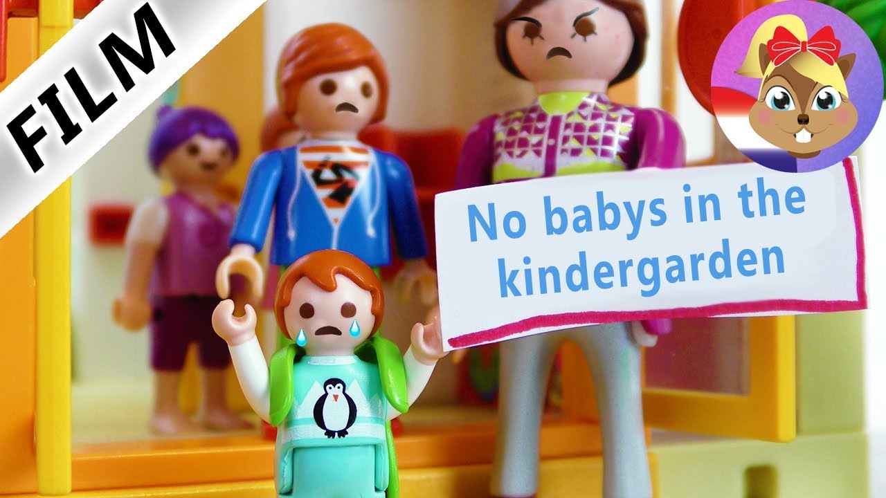 Playmobil video Nederlands - EMMA’S TOEGANGSVERBOD VOOR DE OPVANG! Kindervideo familie Vogel