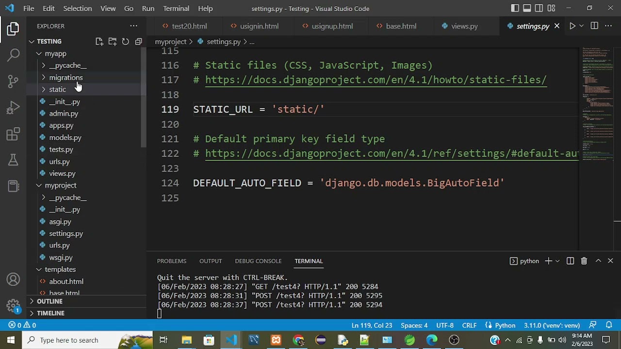 5.Working with Static Files in Django | CSS, JS & Images Explained Step by Step