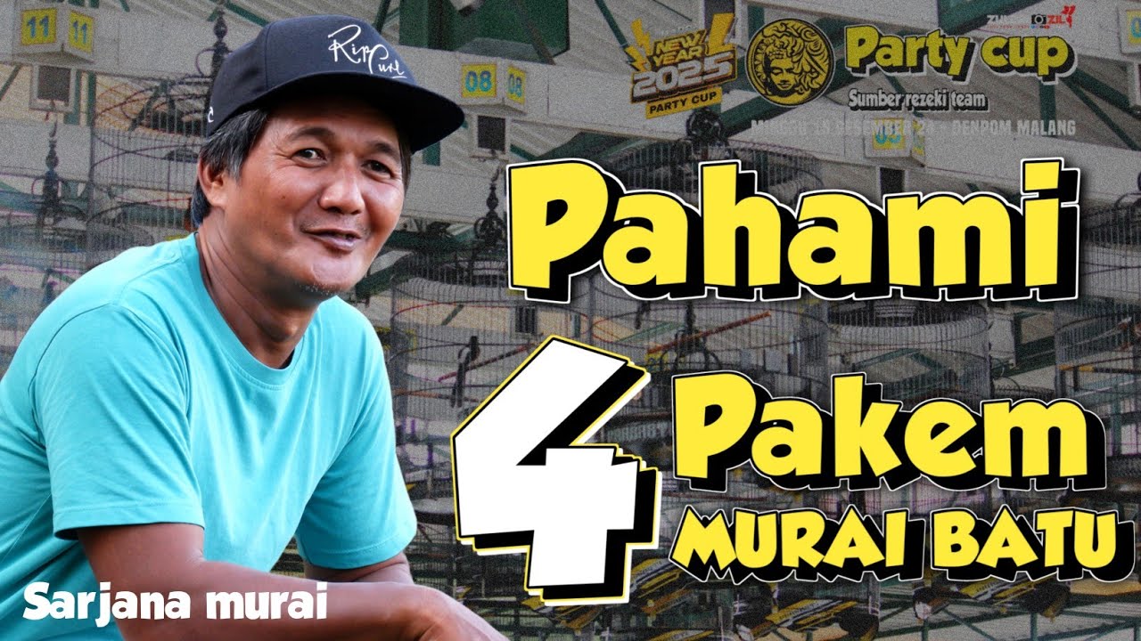PAHAMI IRAMA DAN LAGU - DURASI KERJA - GAYA DAN FISIK PADA MURAI BATU LOMBA - BY SARJANA MURAI