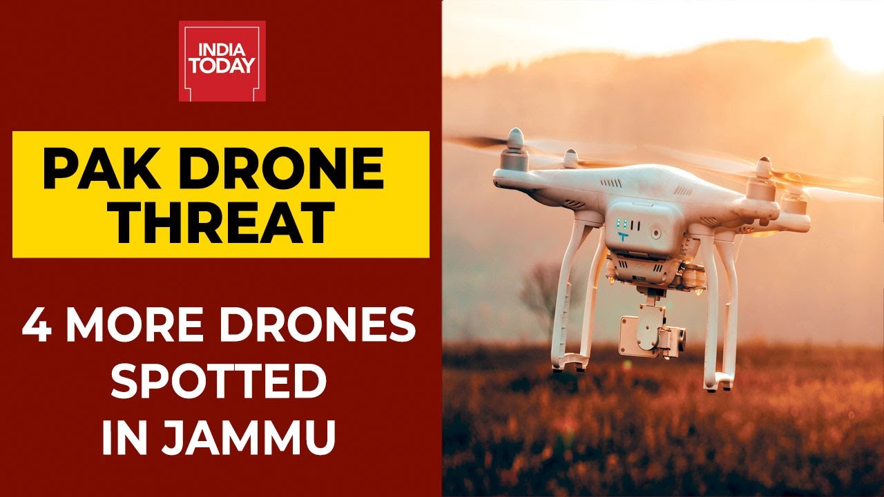 Jammu Drone Terror Threat: 4 More Drones Spotted Last Night In Jammu | India Today