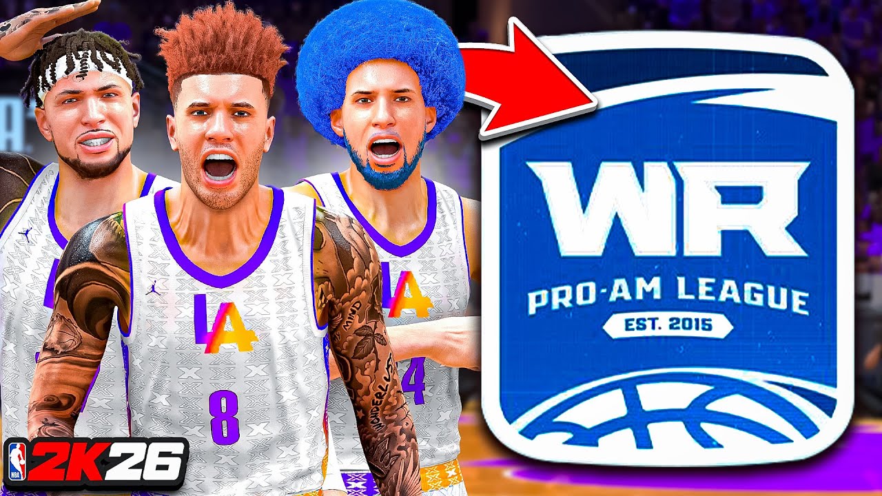 НАША ПЕРВАЯ COMP PRO AM LEAGUE В NBA 2K26!