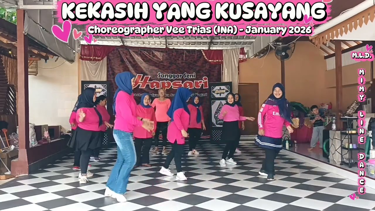 KEKASIH YANG KUSAYANG || Beginner || Choreo: Vee Trias (INA) January 2026