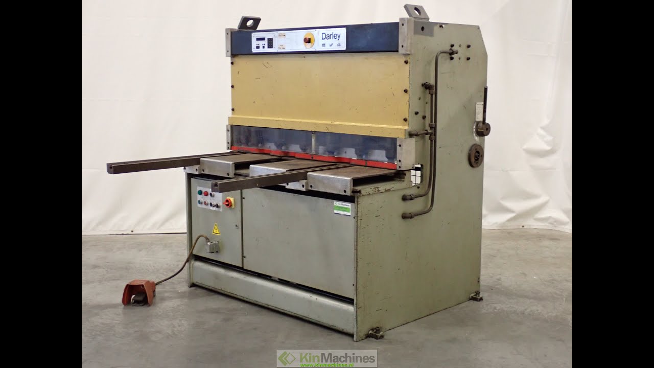 Hydraulische plaatschaar Darley S1250x4
