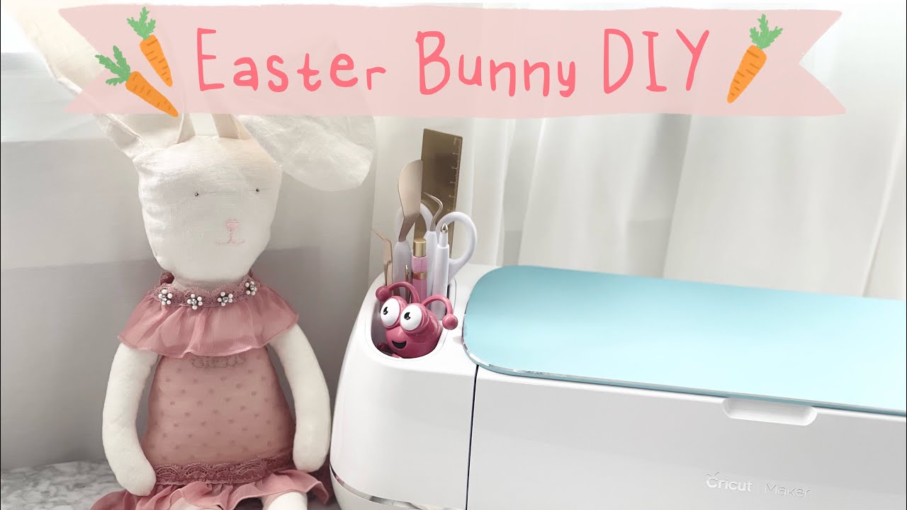 How To Sew Easter Bunny With Cricut | A Fun Sewing Project