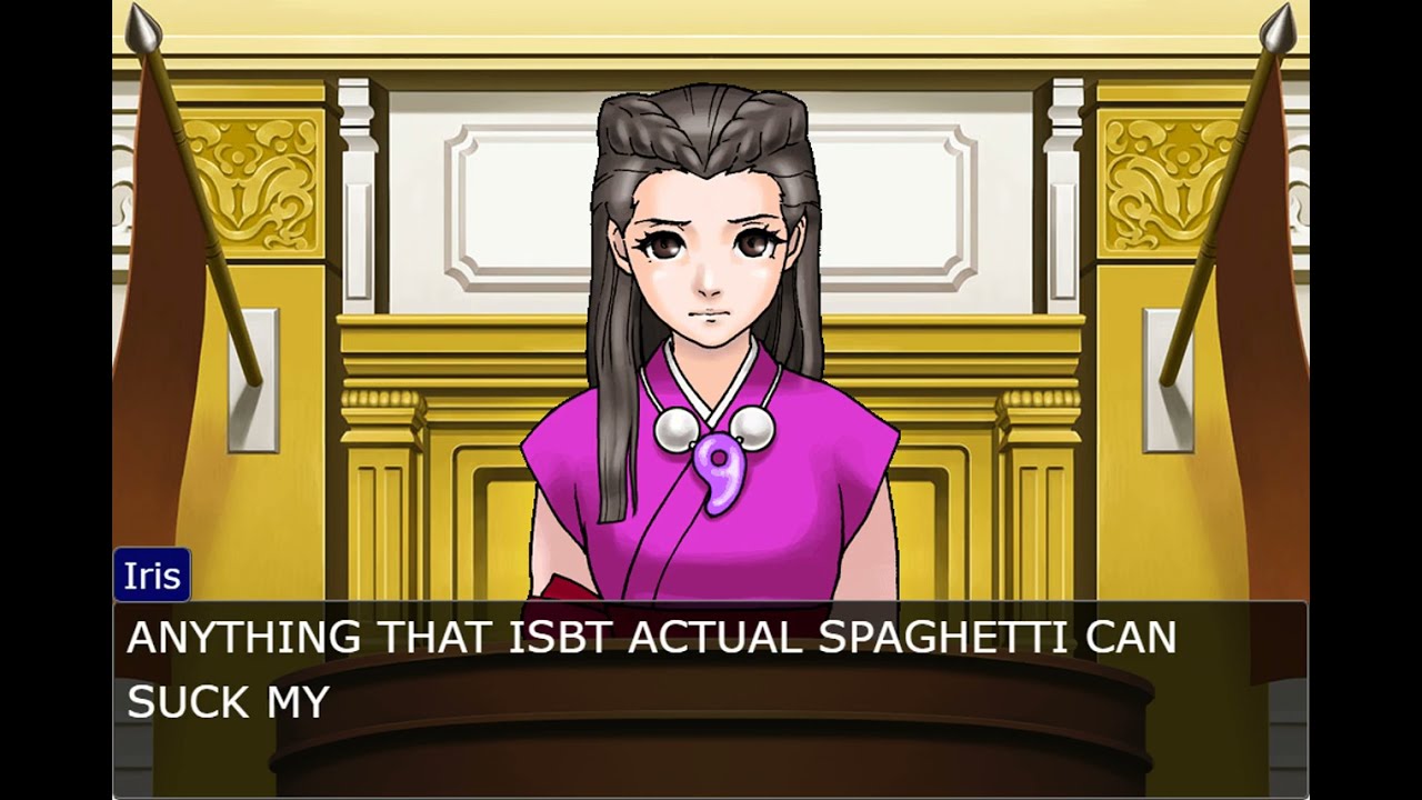 Maya and Iris argue about spaghetti hoops (objection.lol)