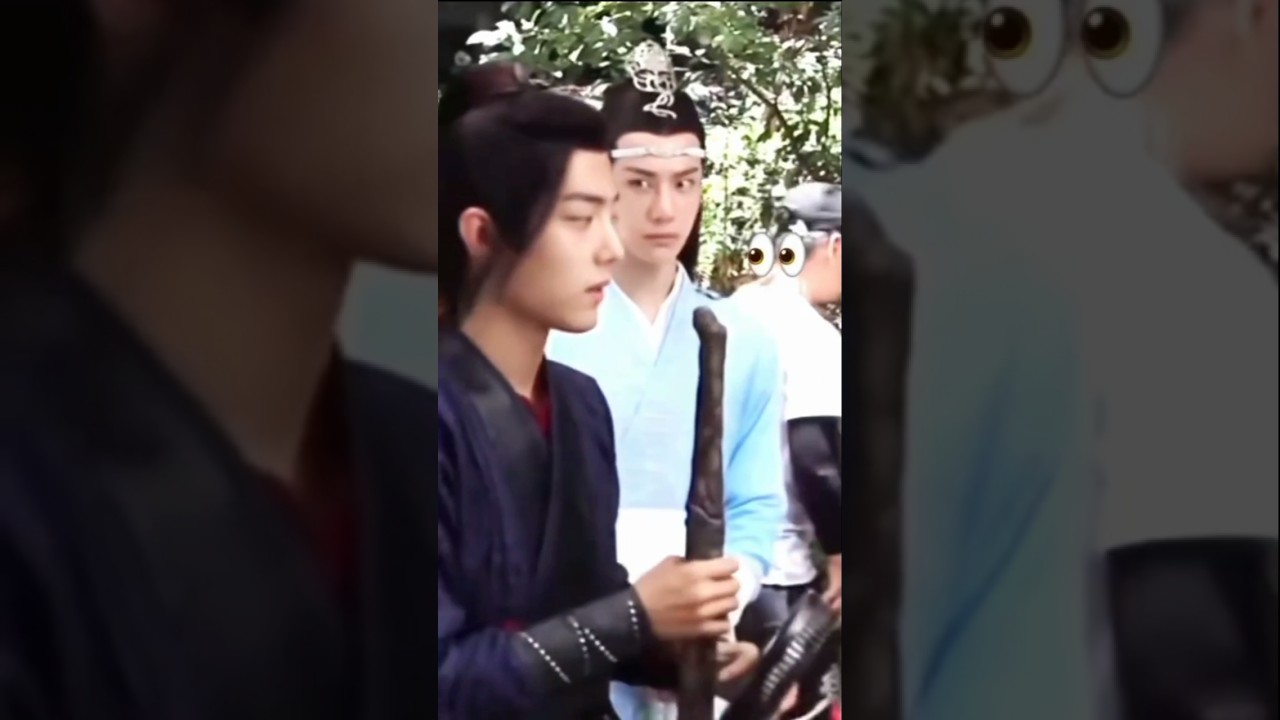 His attention is forever on him 😁🦁🐰 #wangyibo #xiaozhan #yizhan #bjyx