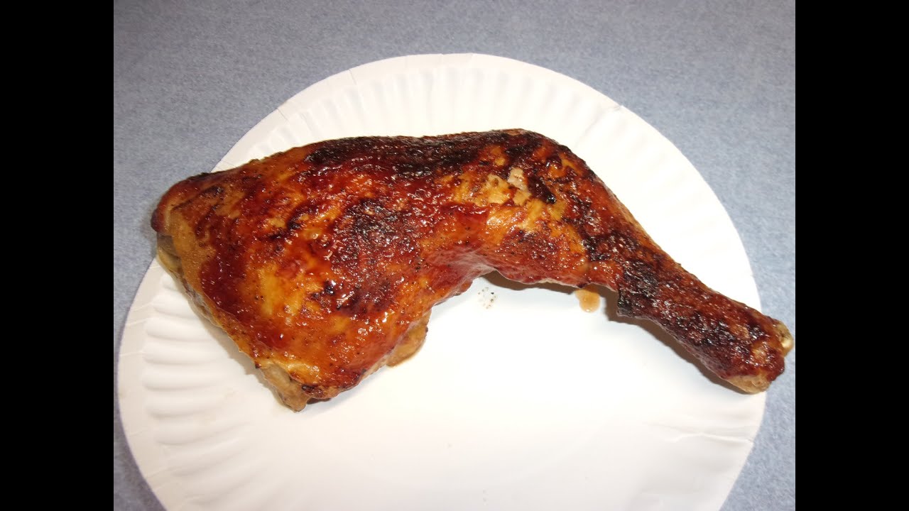 FROZEN CHICKEN QUARTER IN NU WAVE OVEN