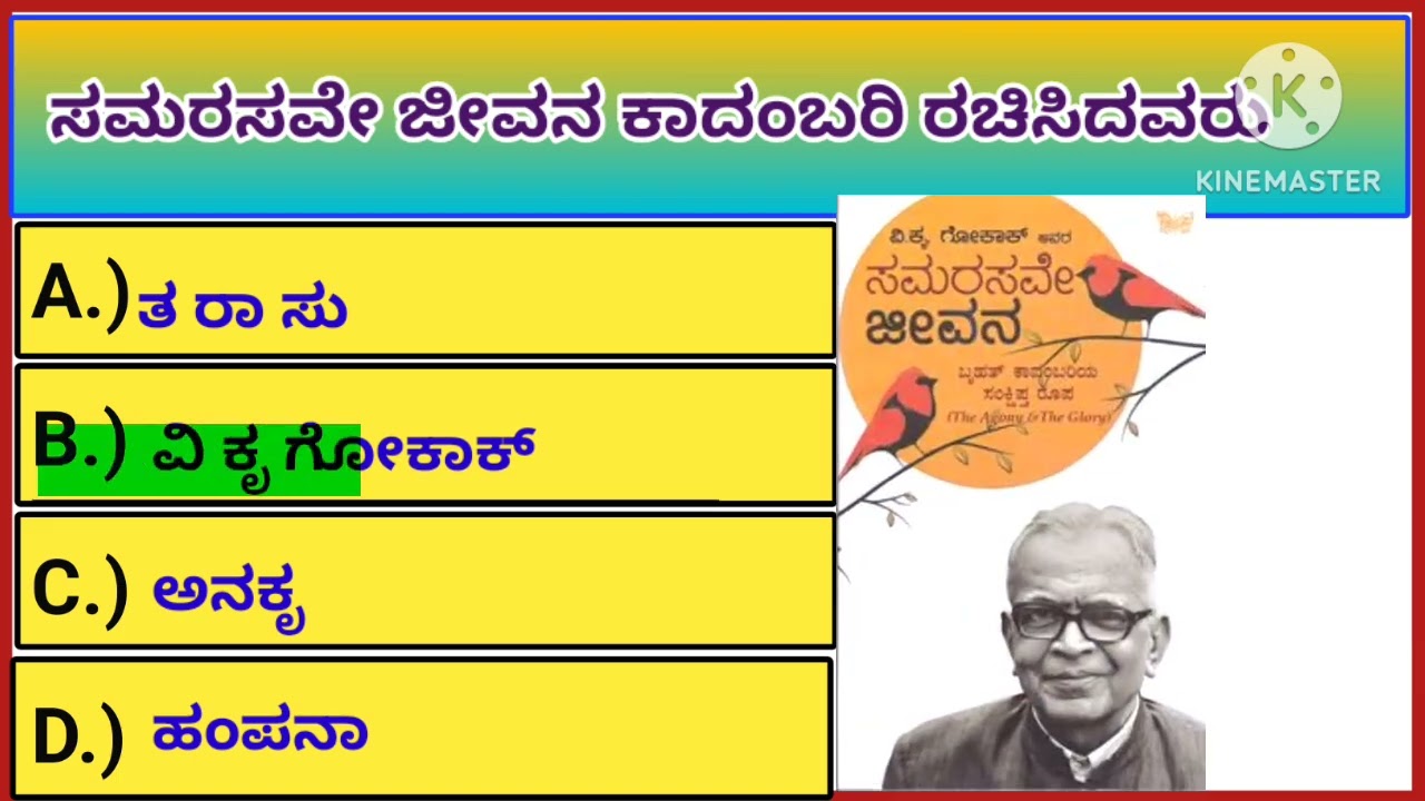 General knowledge || Kannada Quiz ||