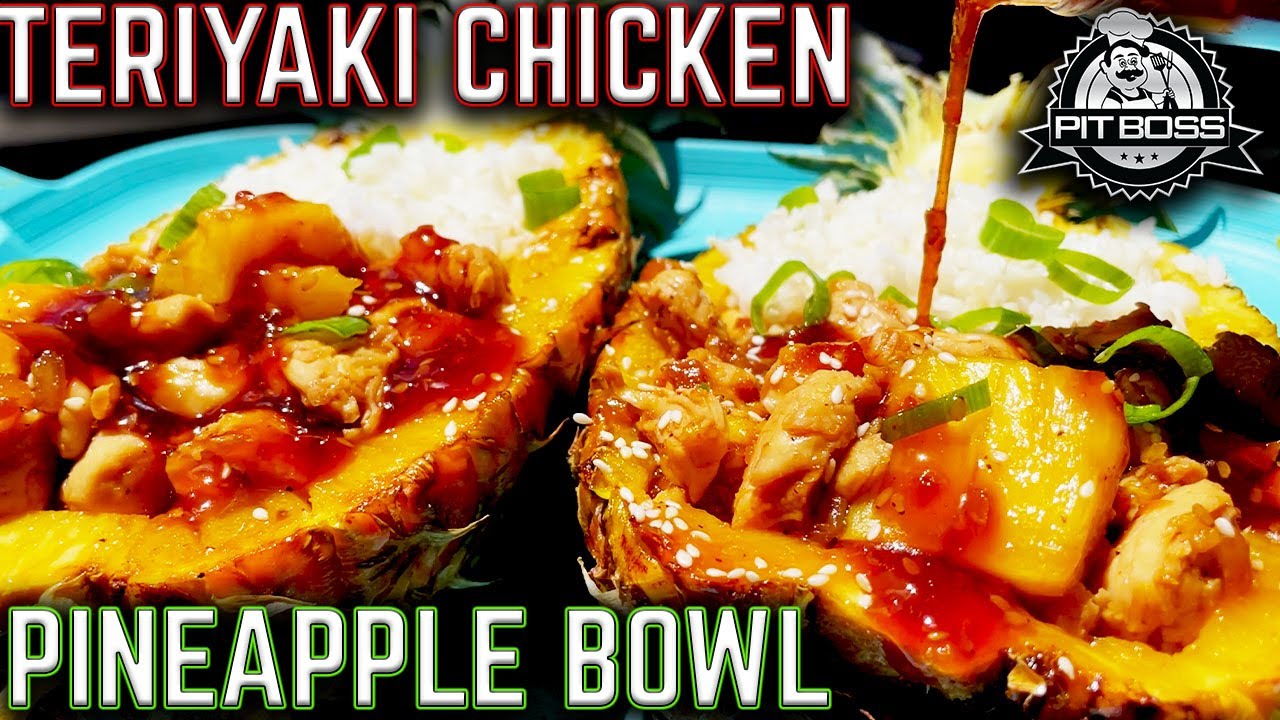 THE BEST DISH WE'VE EVER MADE?? TERIYAKI CHICKEN PINEAPPLE BOWL ON PIT BOSS SIERRA GRIDDLE!