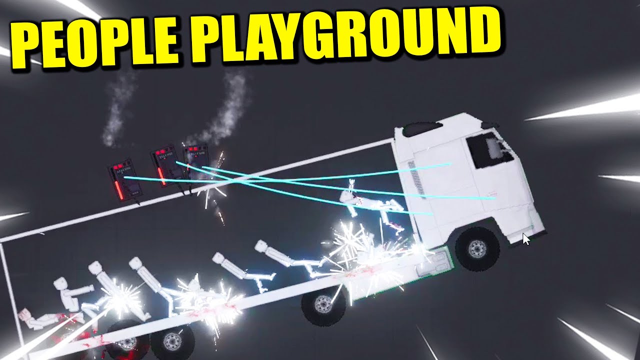 CONCURSO DE SALTOS DE LONGITUD! - PEOPLE PLAYGROUND | Gameplay Español
