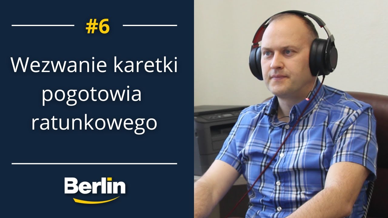 Niemiecki dla opiekunek #6 - Wezwanie karetki pogotowia ratunkowego - część 1